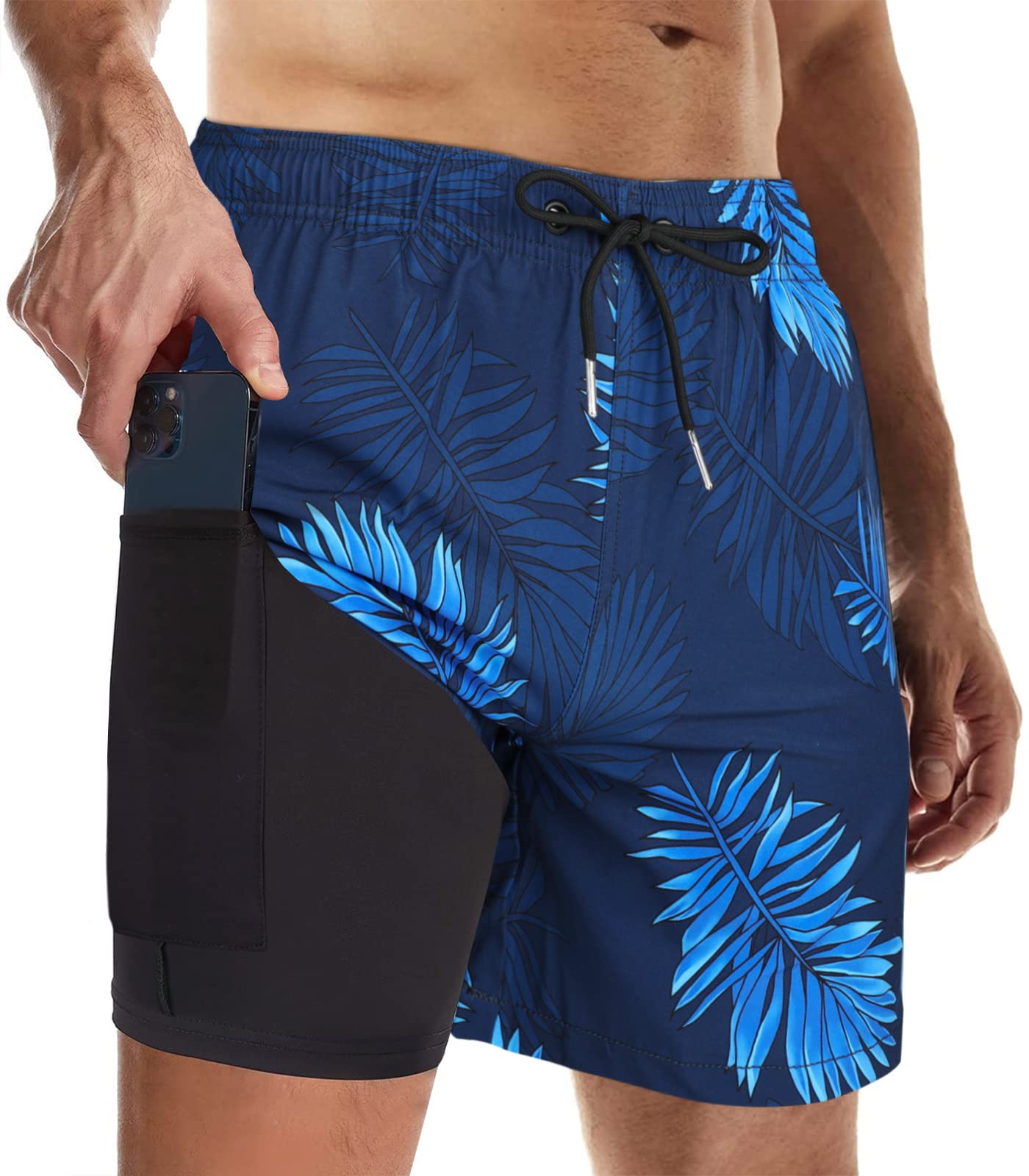 Wantonfy Bañadores para Hombre Pantalones Cortos Playa de los Hombres Secado Rápido Bañador