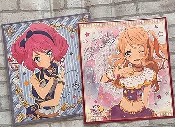アイカツ! グリッターガラポン　缶バッジ　香澄真昼 桜庭ローラ アイカツ! グリッターガラポン 缶バッジ 香澄真昼 桜庭ローラ Amazon
