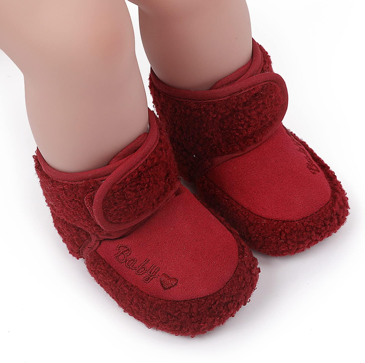 Boy Shoes Size 12 Kids Infant Snow Soft Warm Baby Boots Boys Walkers Shoes First Plush Girls Cotton Baby Shoes Baby So Shoes