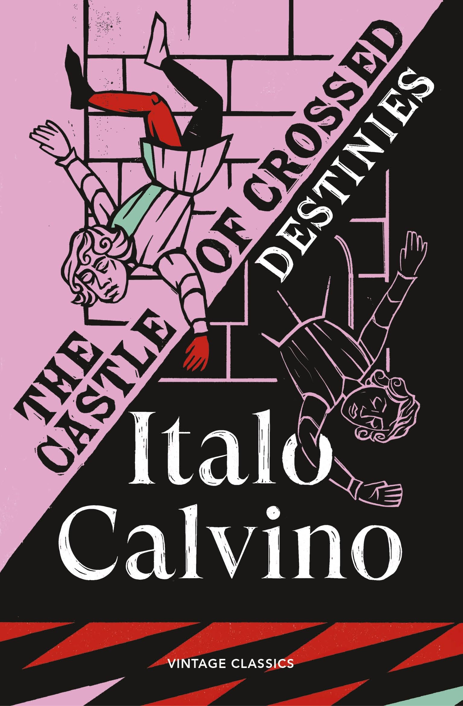 Italo Calvino Unisex Multicolor Castle Of Crossed Destinies Paperback Book
