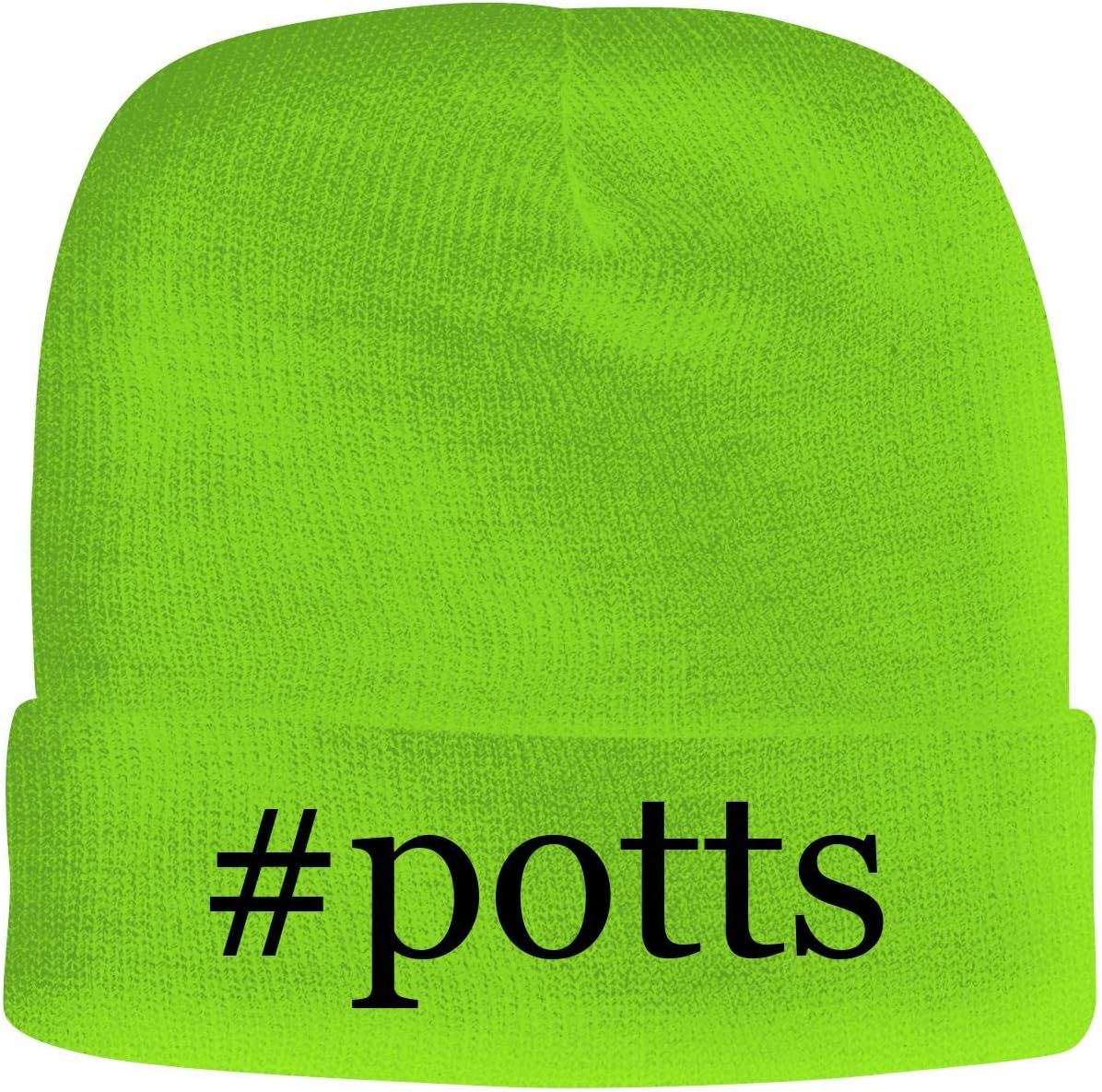 BH Cool Designs #potts - Men's Hashtag Soft & Comfortable Beanie Hat Cap