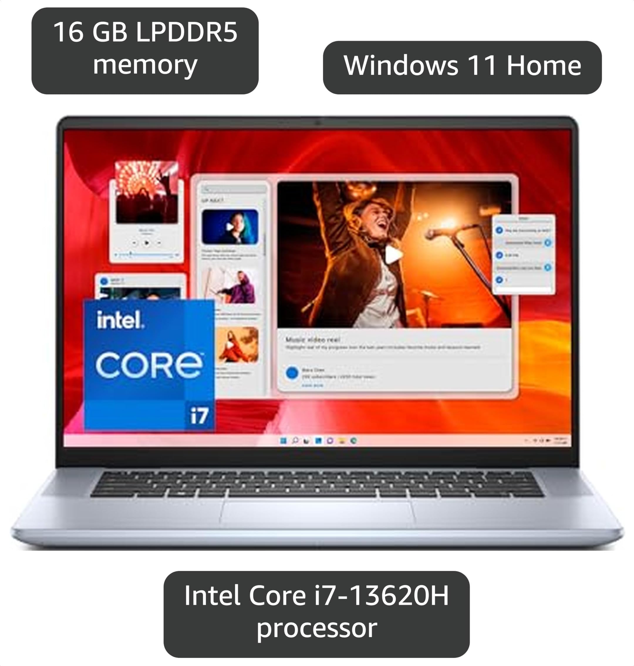 Amazon.com: Dell Inspiron 16 Plus 7640 Laptop - 16-inch 16:10 2.5K