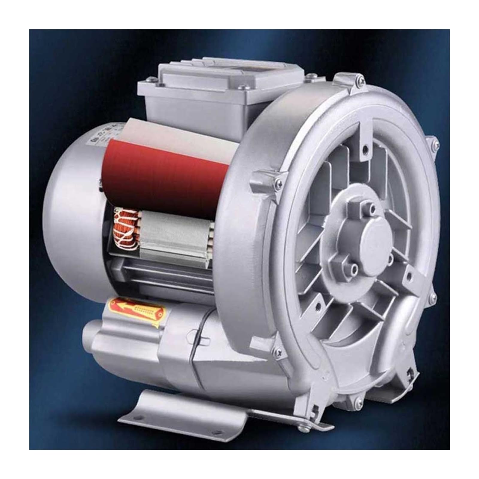 Ventilador, Ventilador centrífugo de Alta presión | potente bomba de aire industrial de 90 W a 200 W, aireador de estanque de peces con bomba de vacío
