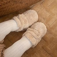 Vista 170 de Sawimlgy - Botines de algodón antideslizantes para recién nacido, con agarre, para cuna o para el invierno 010/Amarrón