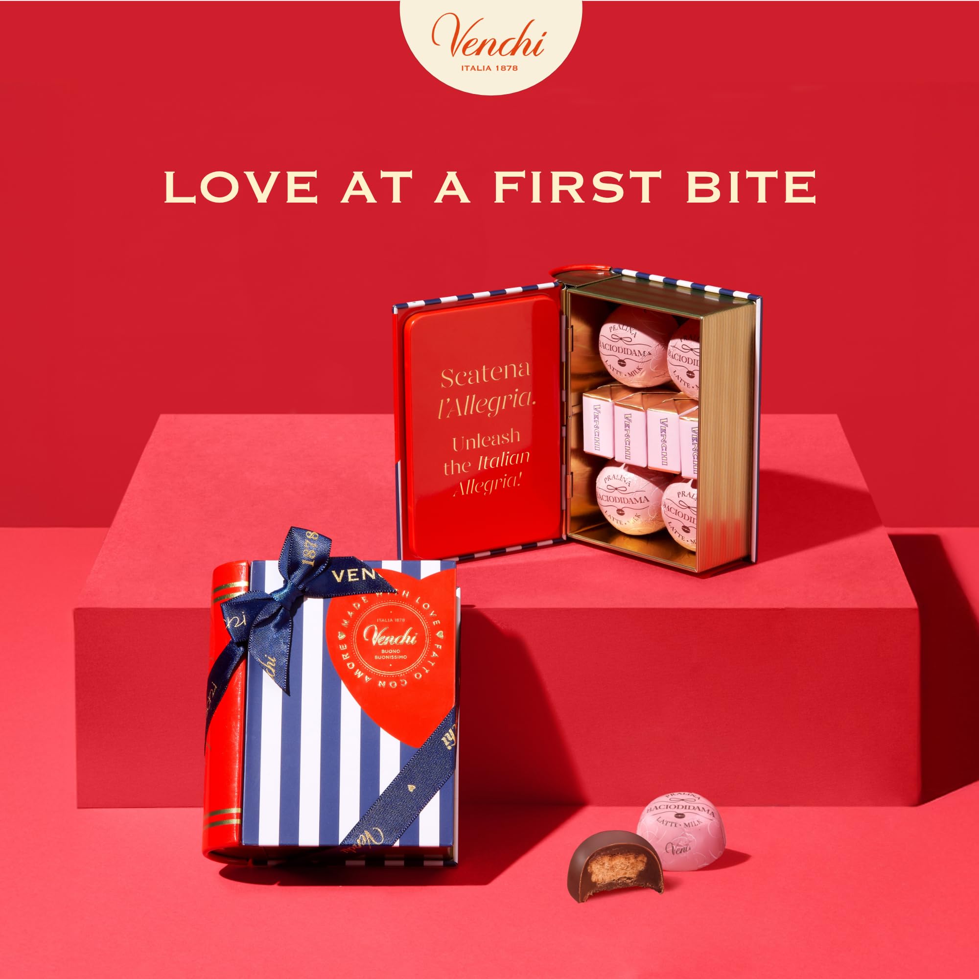 【安心の譲渡証明書付】every frecious mini　2023.8購入 Amazon.com: Venchi - Mini Book with 8 Assorted Chocolates, 3.7 Oz
