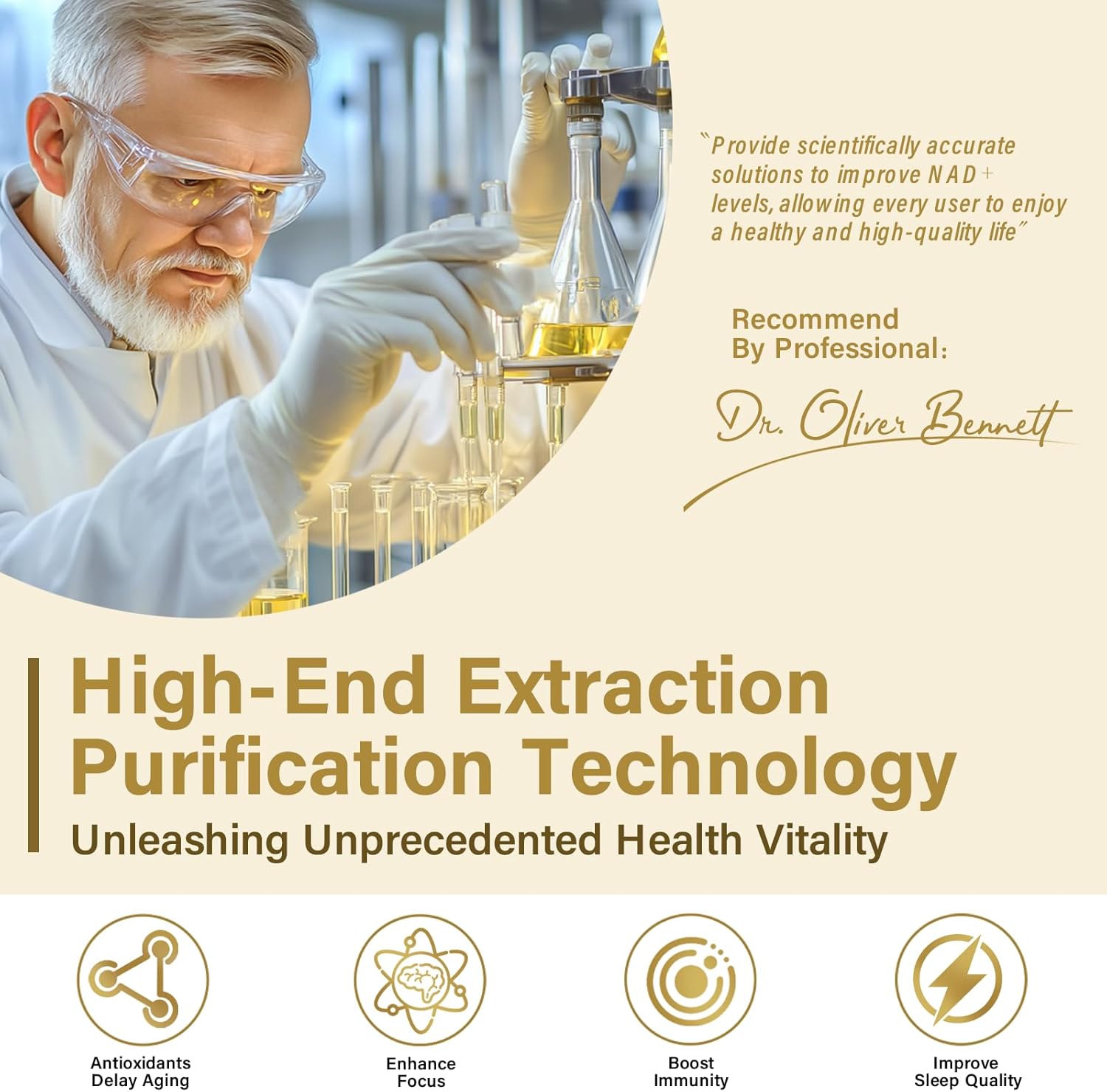 120 Capsules-NMNH (Dihydronicotinamide Mononucleotide), NAD Supplement to Boost NAD+ Levels as We Age (May Be More Effective Than Nicotinamide Riboside), NMNH Supplement for Anti-Aging - Image 6