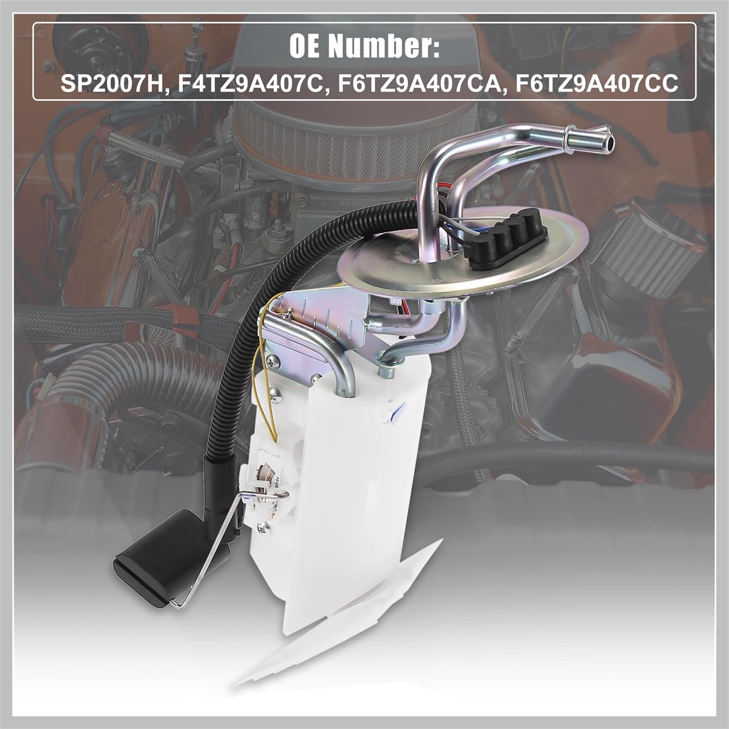 1 Set Electric Fuel Pump Module Assembly SP2007H F4TZ9A407C F6TZ9A407CA F6TZ9A407CC Petrol Pumps Replacement for Ford F-250 92-96 Replacement Car Parts
