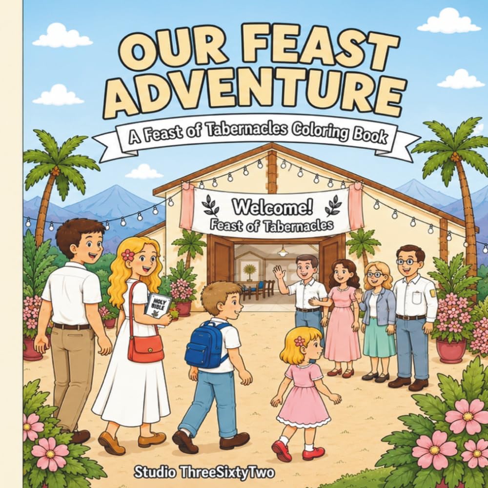 OUR FEAST ADVENTURE: A Feast of Tabernacles Colouring Book