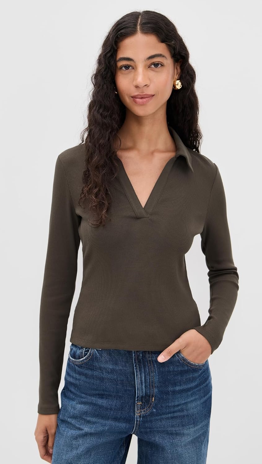 Veronica Beard Jean Women's Long Sleeve Kearney Tee - Image 2
