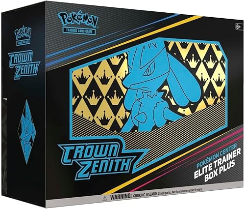 Pokémon TCG Crown Zenith Pokémon Center Elite Trainer Box Plus