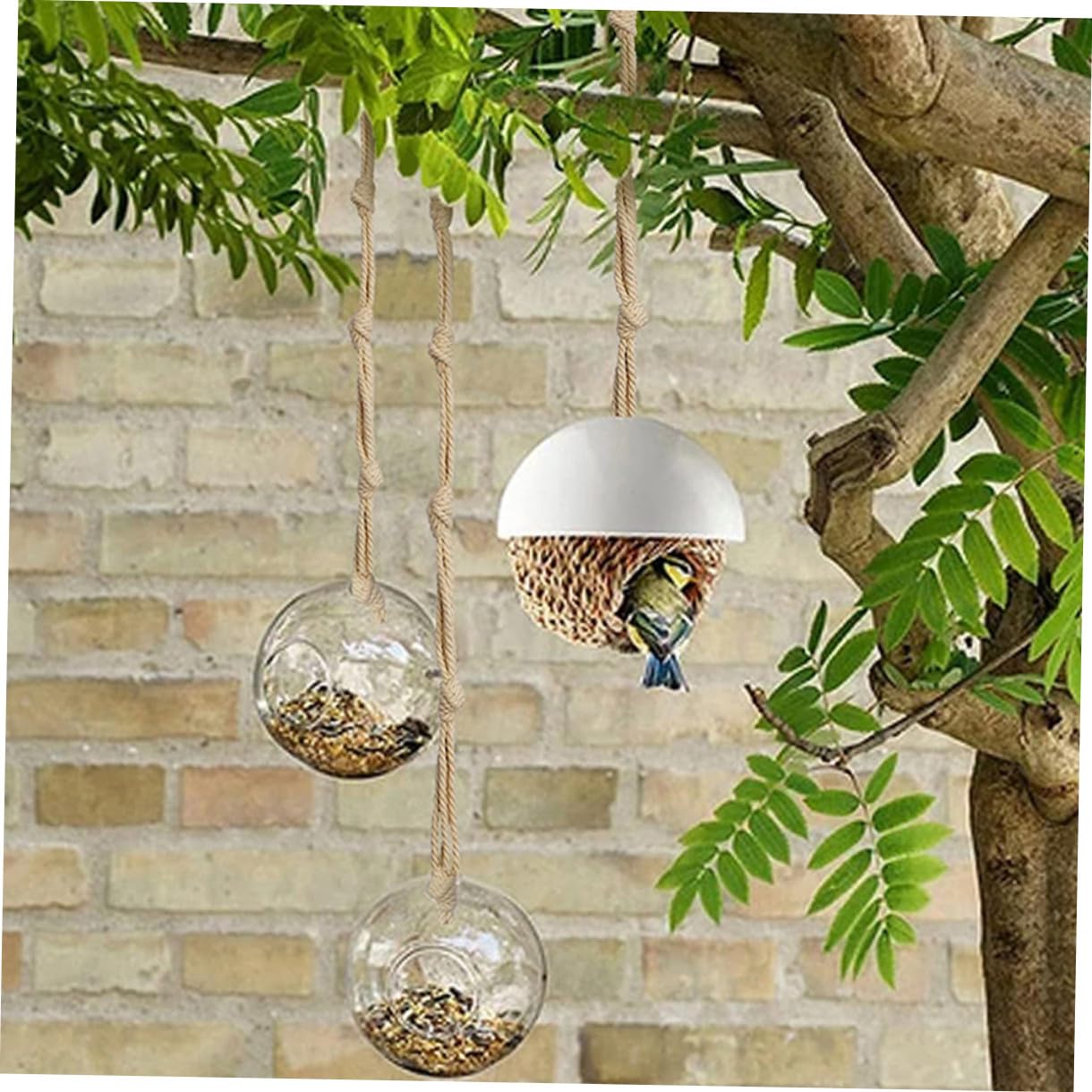 Hemobllo 3 Ensembles Corde De Suspension Macramé Ajustable Pour Plantes Rallonges De Support Pour Pots De Fleurs Décoration Intérieure Extérieure Facile À Installer Durable 8 Pièces * 3