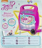 Vista 7 de eKids JoJo Siwa - Máquina de karaoke con Bluetooth, altavoz portátil Bluetooth con micrófono para niños, altavoz con puerto USB para reproducir