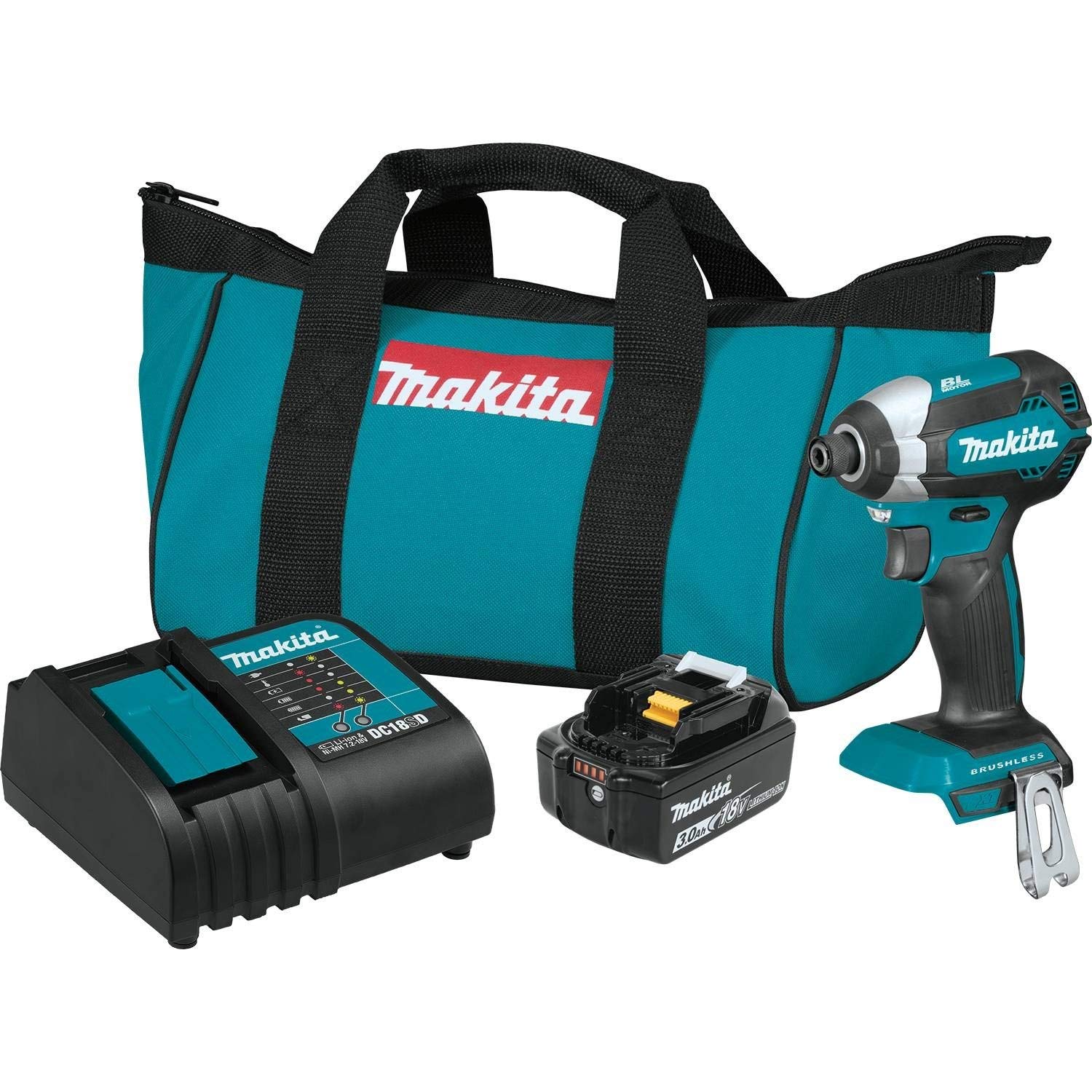 Makita XDT131-R 18V LXT 3.0 Ah Cordless Lithium-Ion Brushless Impact Driver Kit