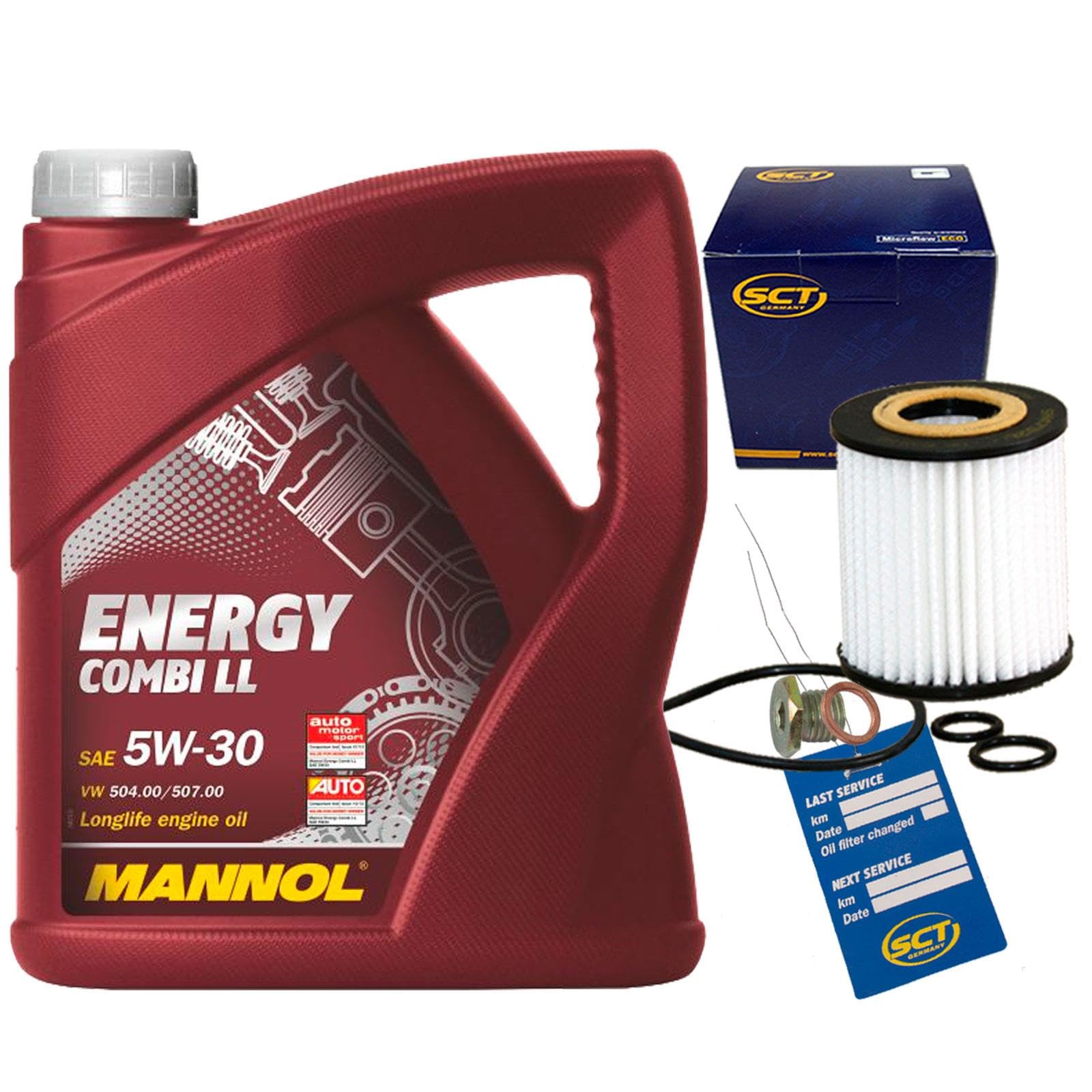 Ölfilter Filter+Mannol 5W30 Öl | SH4792 L (alt SH4792P)+V20-1206+5W30 Combi LL passend für E87 E46 E91 116-120i 316-320i
