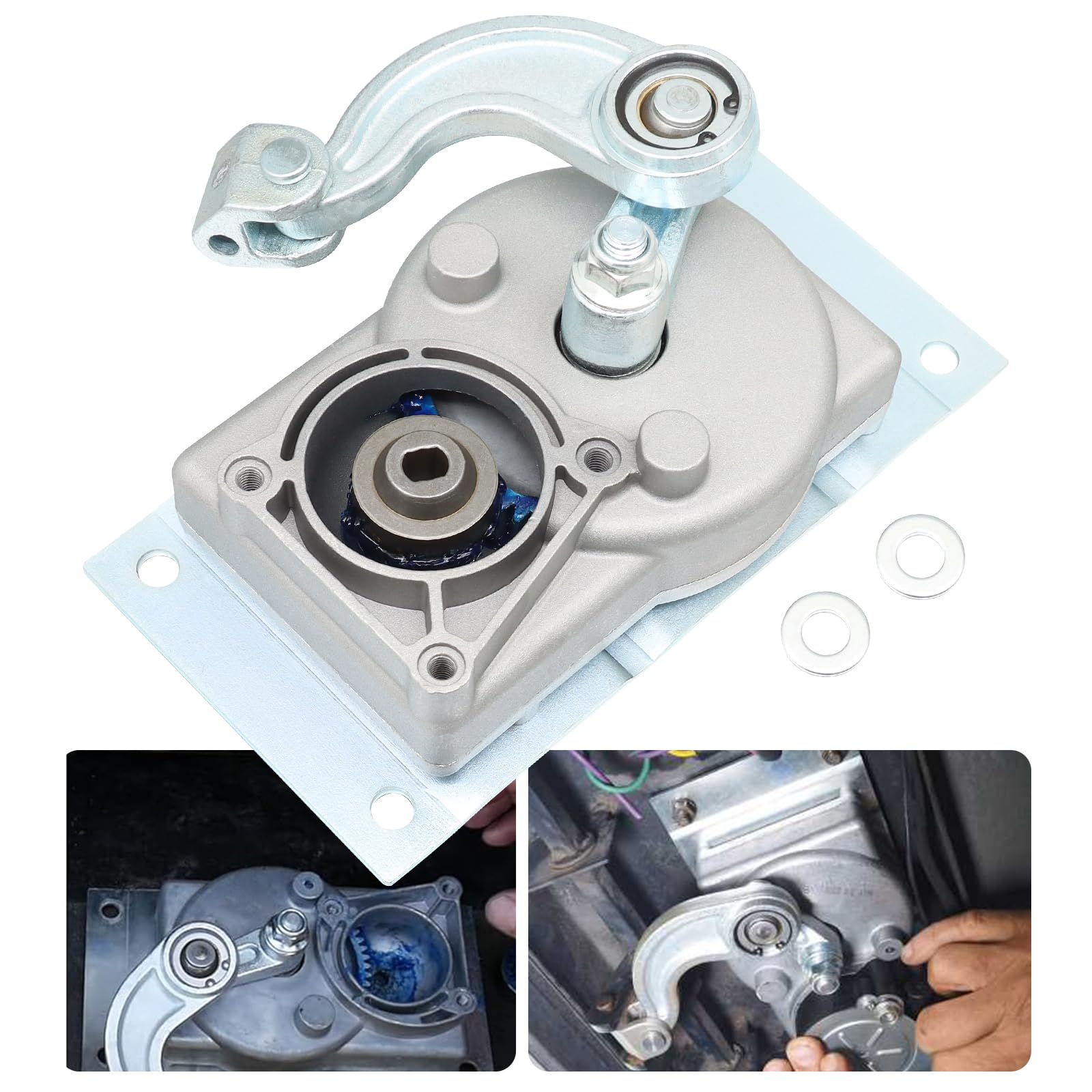 379160 Gear Box Curved Linkage Assembly A Compatible with Kwikee Step Motor 379147 676061 2141001 for Kwikee Series Electric Steps 22 23 28A 30 32 33 34 35 36 38 40