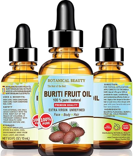 Aceite de frutas de Burti 100 puro aceite virgen sin refinar prensado en frĂo 05 floz- 05fl oz para cara piel cabello dañado uñas anti-edad más rico Aceite de frutas de Burti 100 puro aceite virgen sin refinar prensado en frĂo 05 floz- 05fl oz para cara piel cabello dañado uñas anti-edad más rico