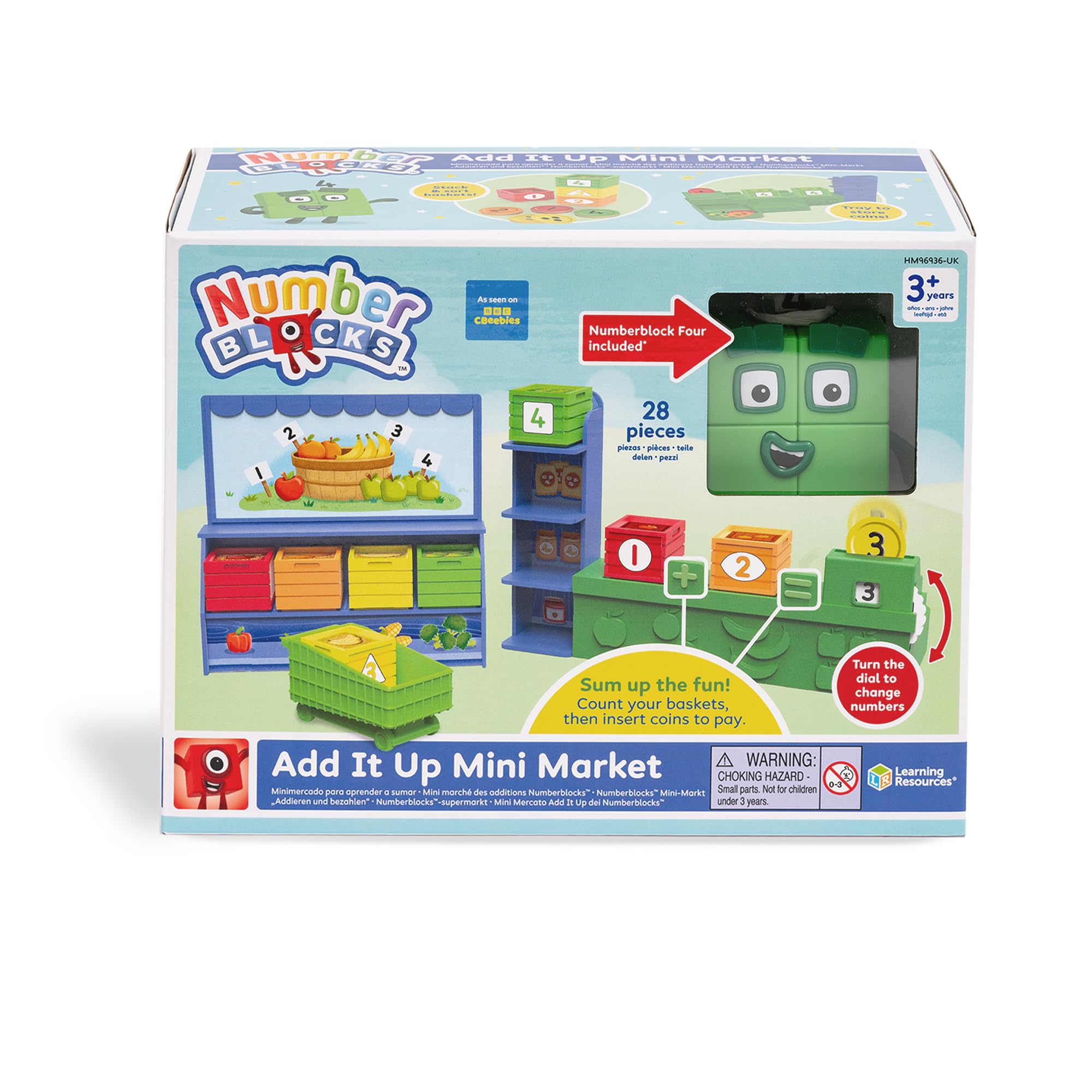 Learning Resources Numberblocks Mini Market Add & Count Ages 3+