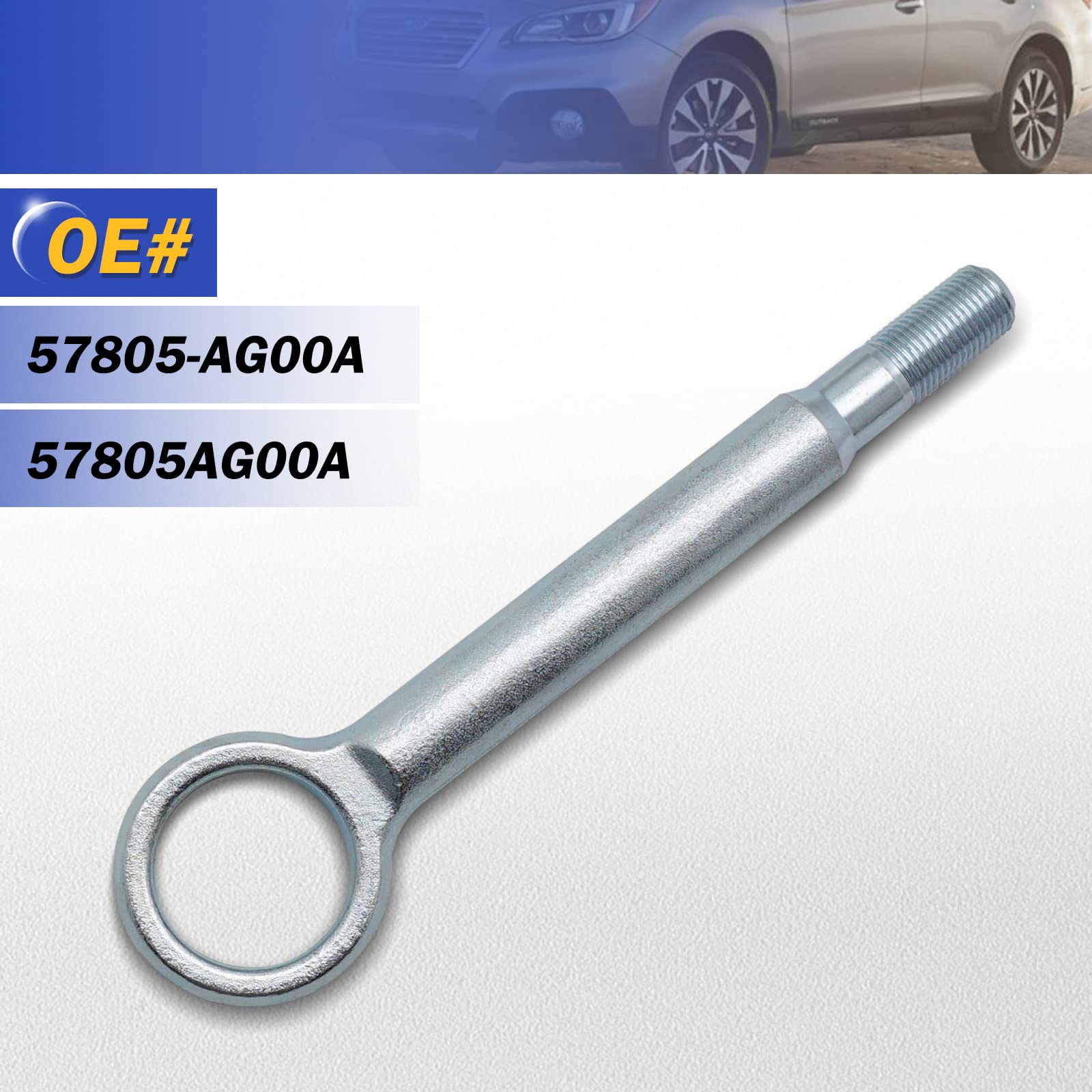 Gancio Di Traino Anteriore Per Subaru Outback/Legacy/Impreza 2005-2018 – Ricambio OE 57805-AG00A - 4