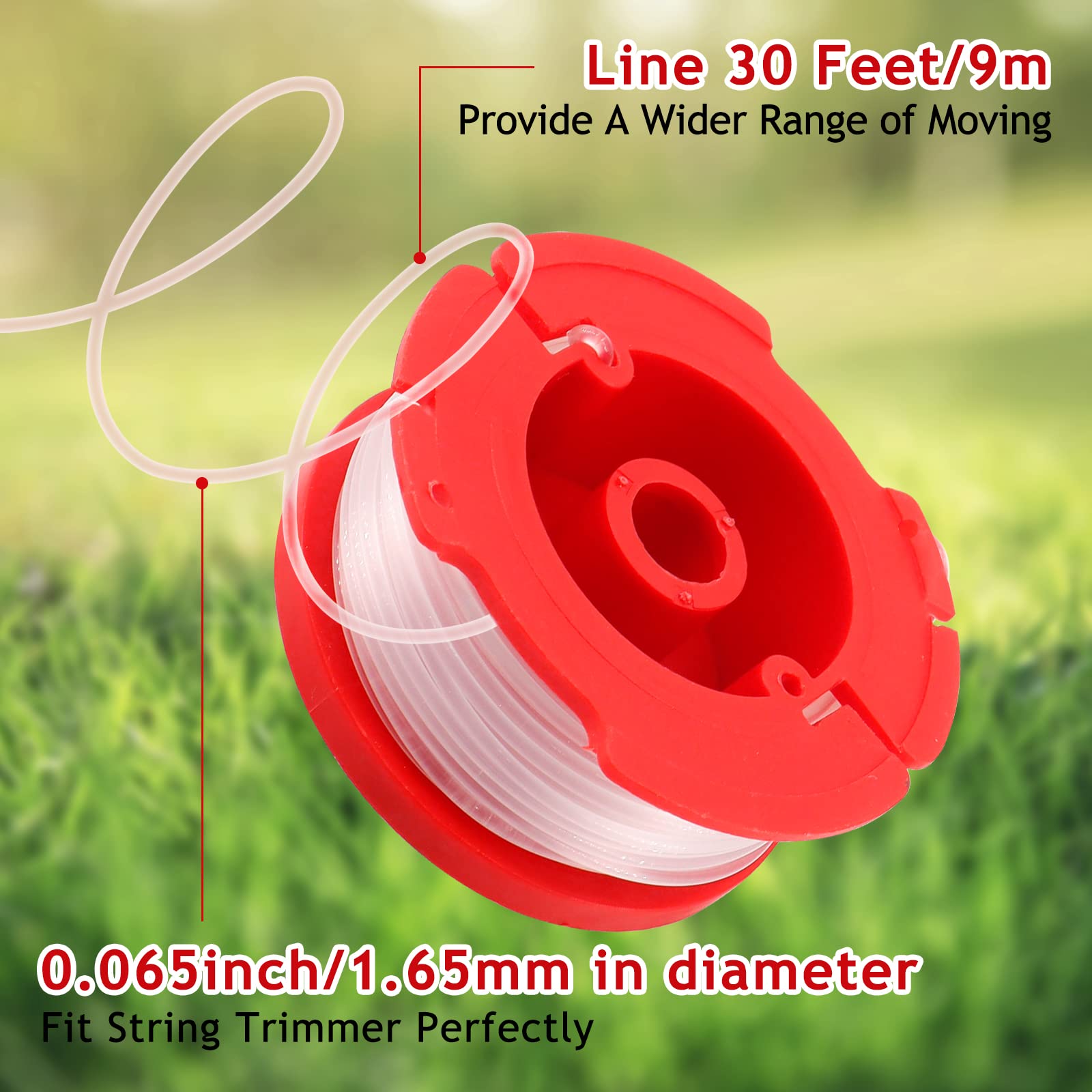Amazon.com : 8Pcs Line Spool Parts for Craftsman Weed Eater