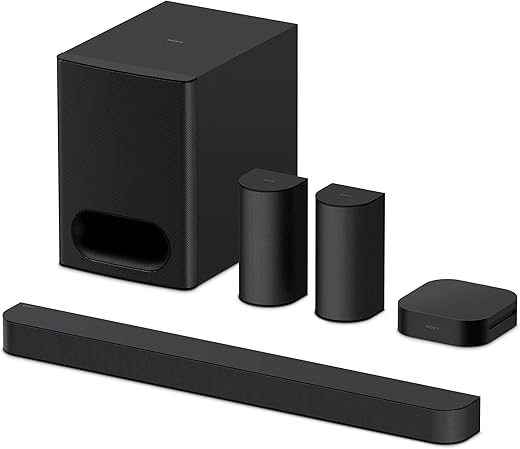 Sony BRAVIA Theatre System 6 – 5.1ch surround sound, 1000W, Soundbar, rear...