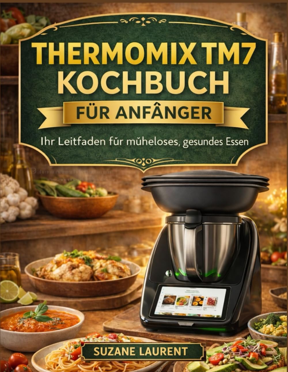 Thermomix TM7 Kochbuch für Anfänger: Ihr Leitfaden für müheloses, gesundes Essen
