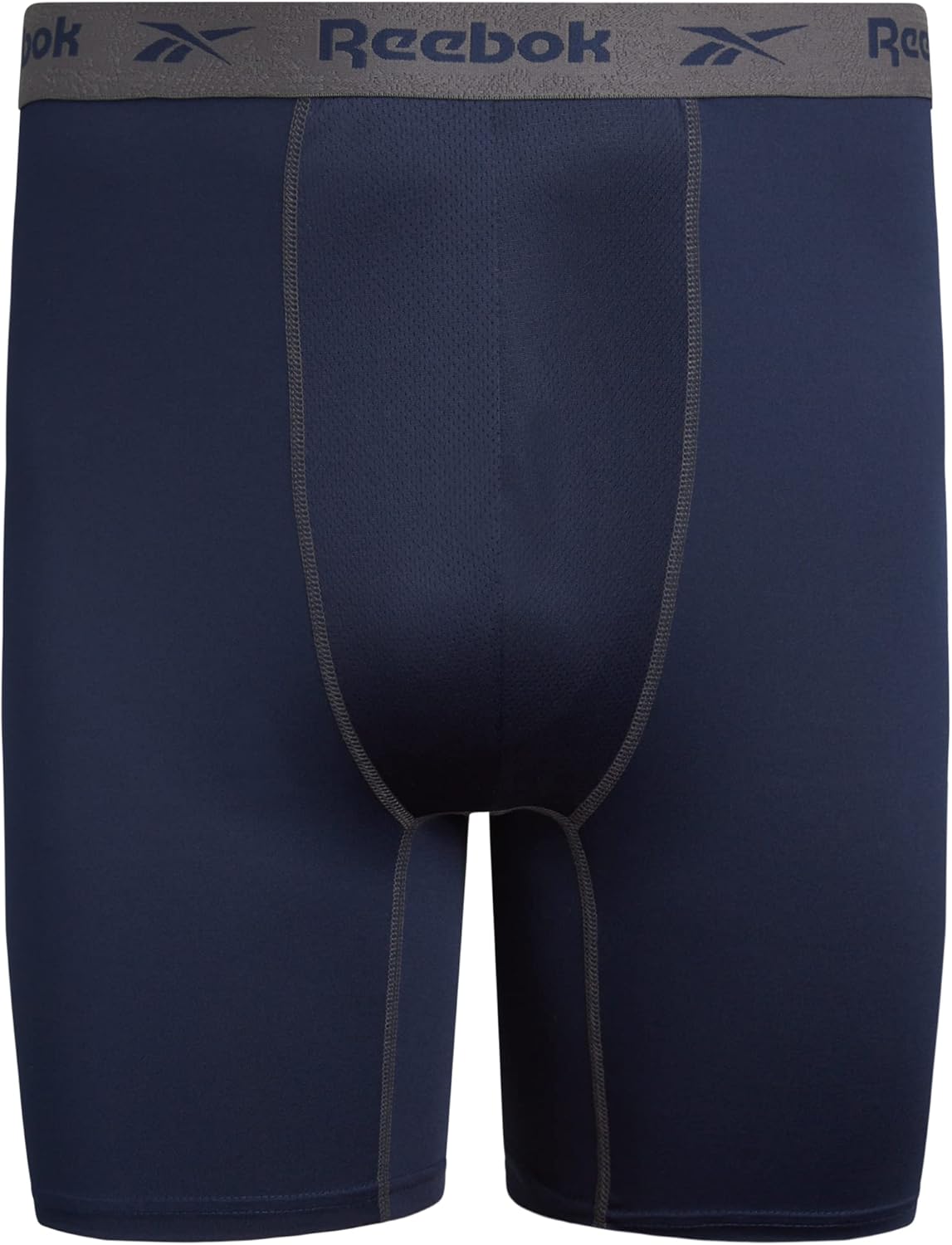 Reebok Mens Boxer Briefs - 6 Pack Big & Tall 7" Inseam Moisture Wicking Performance Mens Underwear Boxers with Contour Pouch - Image 3