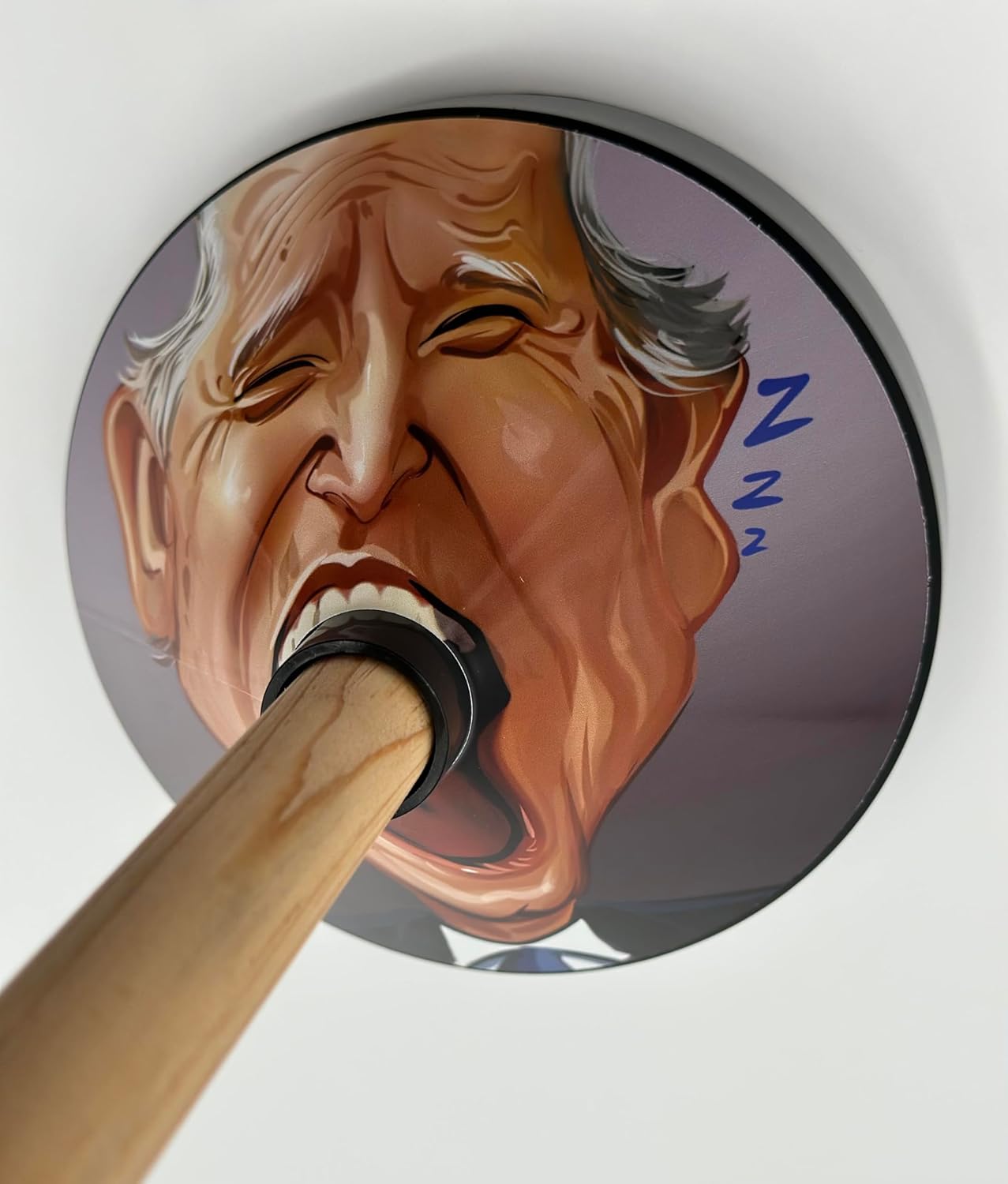 Funny Sleepy Joe Biden Plunger - Gag Gift for Adults, Novelty Item, White Elephant, Birthday Gift, Joke, or Secret Santa, Bathroom Toilet Humor