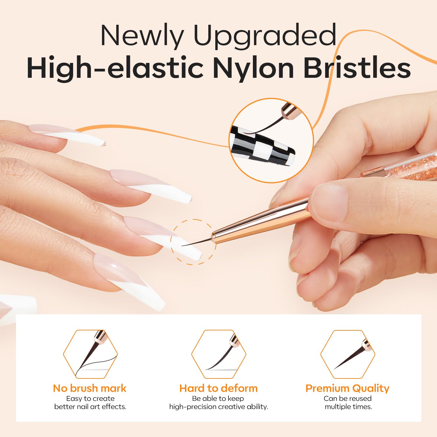 Modelones 5-in-1 Cat Eye Nail Magnet Kit with Plates and Pen