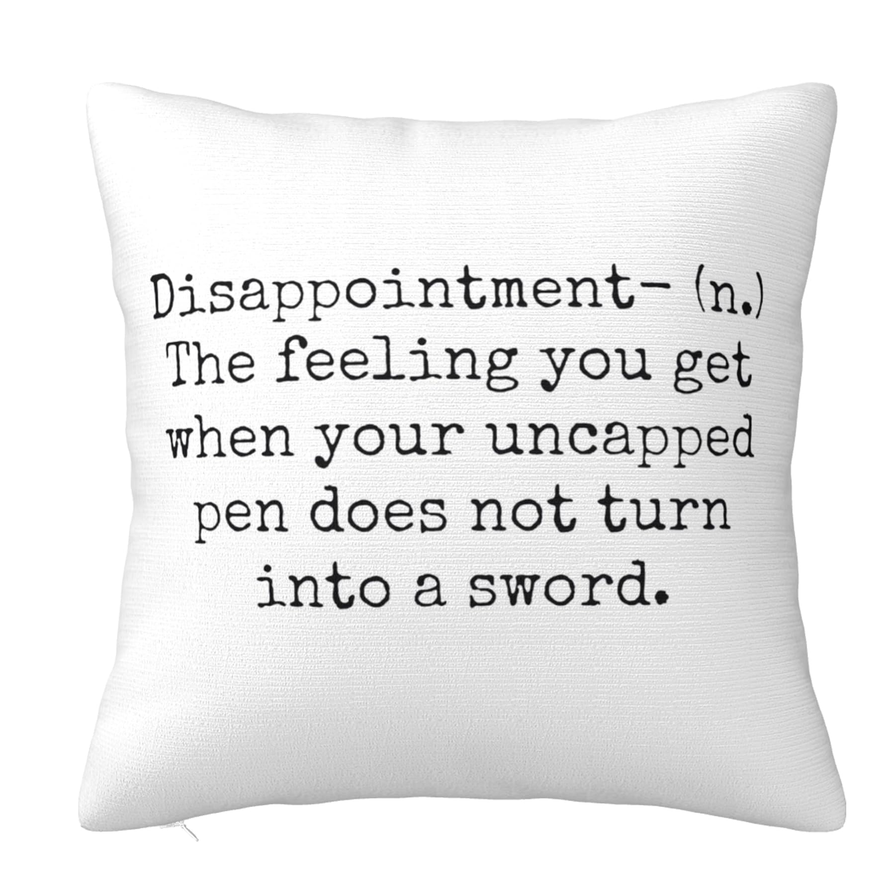 Throw Pillow Cover Percy Jackson Disappointment Decorative Square Pillow Case Throw Pillow Cushion Cover Pillowcase 18" X 18"