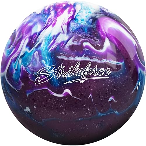 KR Strikeforce Polyester Undrilled Bowling Ball - Available in 6lb, 8-16 lbs, Beginner to Professional Suitable, USBC Approved