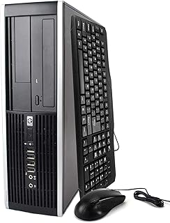 HP 8300 Elite Small Form Factor Business Desktop, Intel Core i5 3470 3.2GHz Quad-Core, 8GB RAM, 500GB HDD, Windows 10 Pro 64-Bit, USB 3.0 (Renewedd)