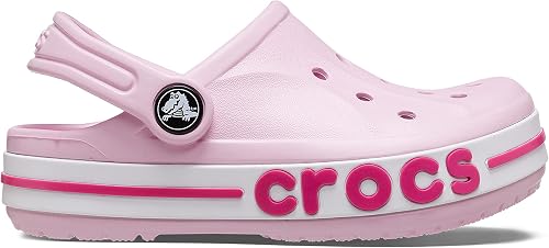 Crocs Toddler Bayaband Clog, Ballerina Pink/Candy Pink