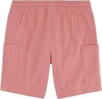 Vista 2 de Boys' Stretch Pull-on Cargo Shorts, Drawstring Closure