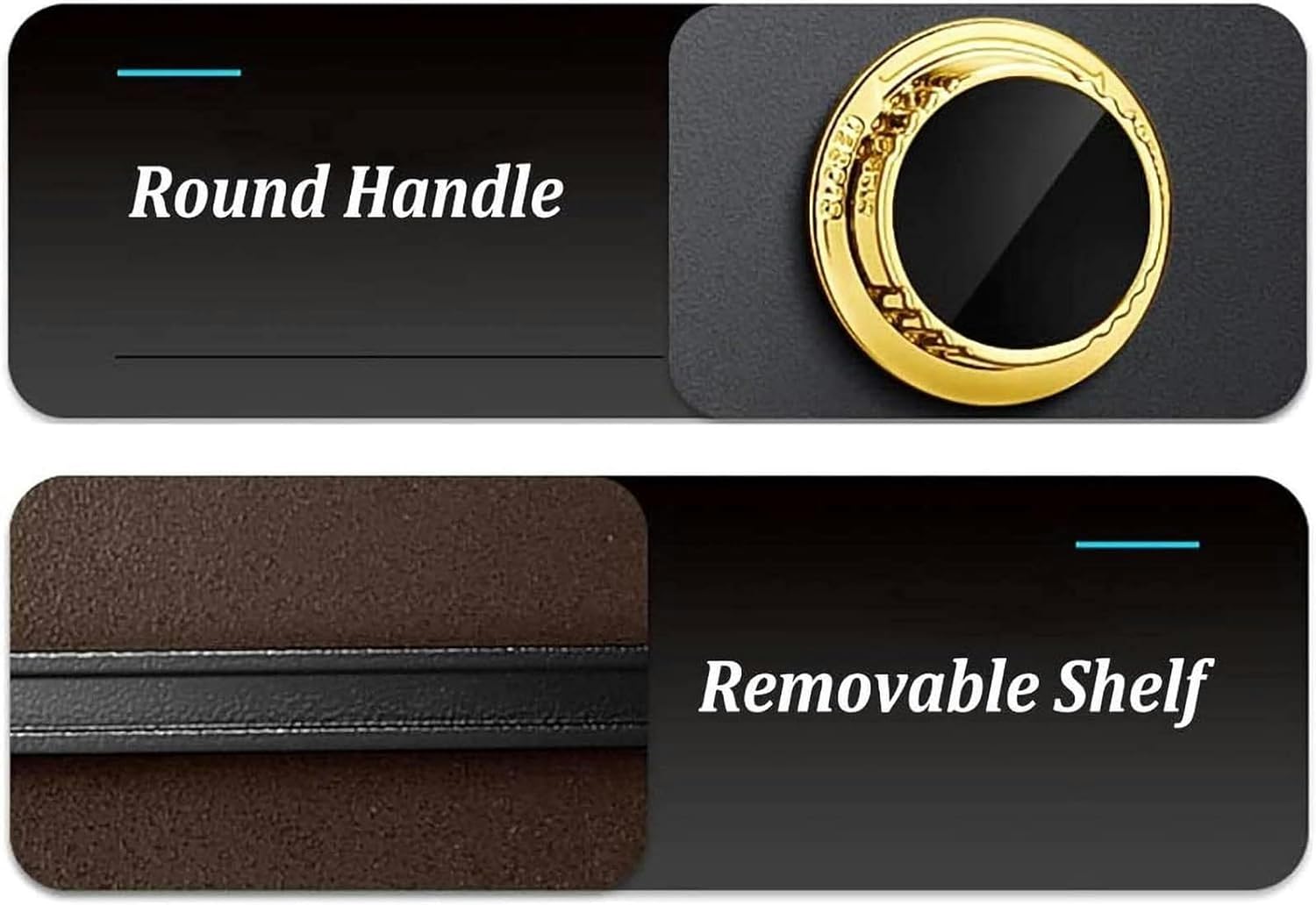 Electronic Digital Security Safe Box Solid Alloy Steel Construction Large Safes for Home Office Hotel (Color : Black)