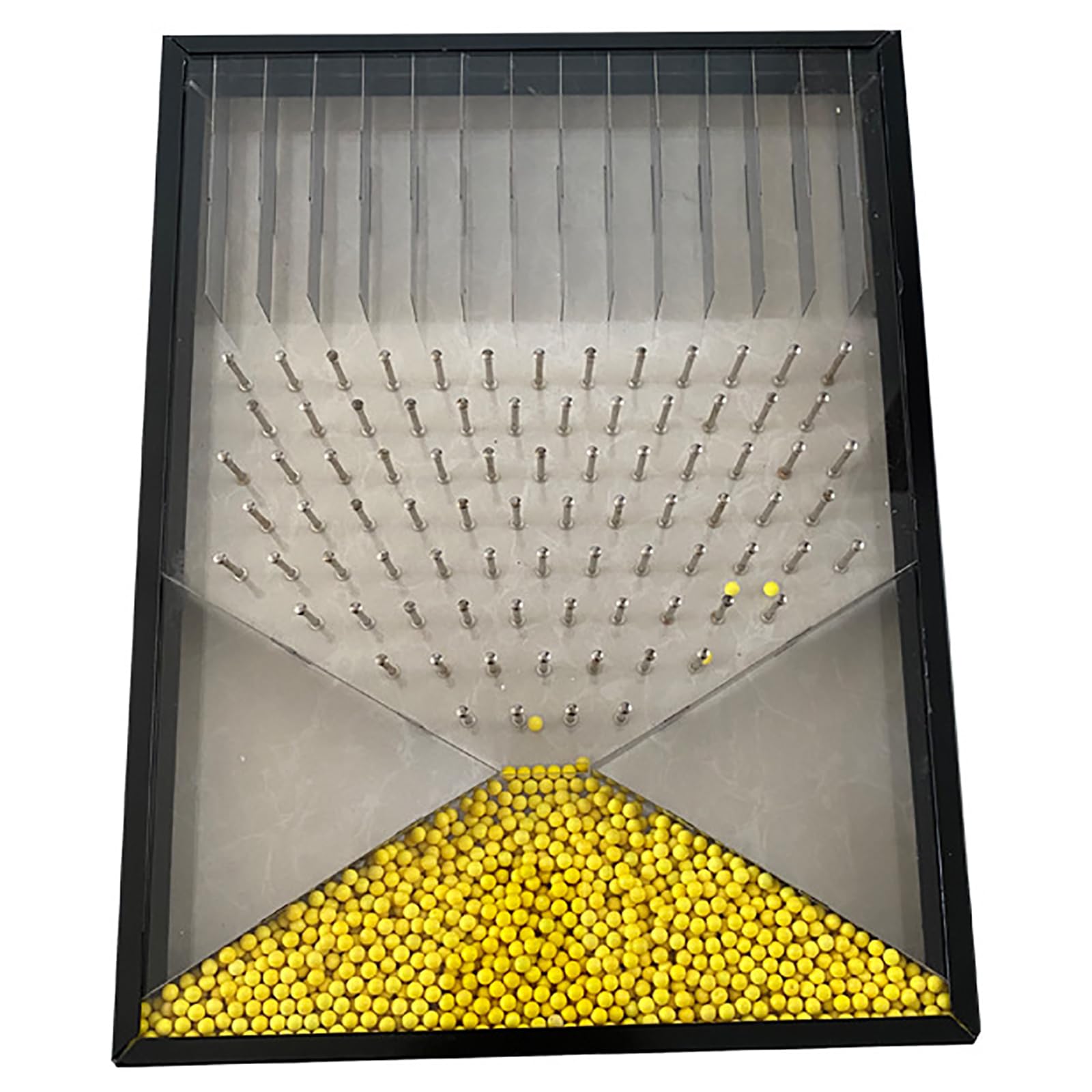 Experiment Model Dalton Board, Galton Board Physics Teaching Instrument, Effective Statistical Law Demonstration, Physical Science Teaching Toys, for School Laboratory Teaching Demonstration