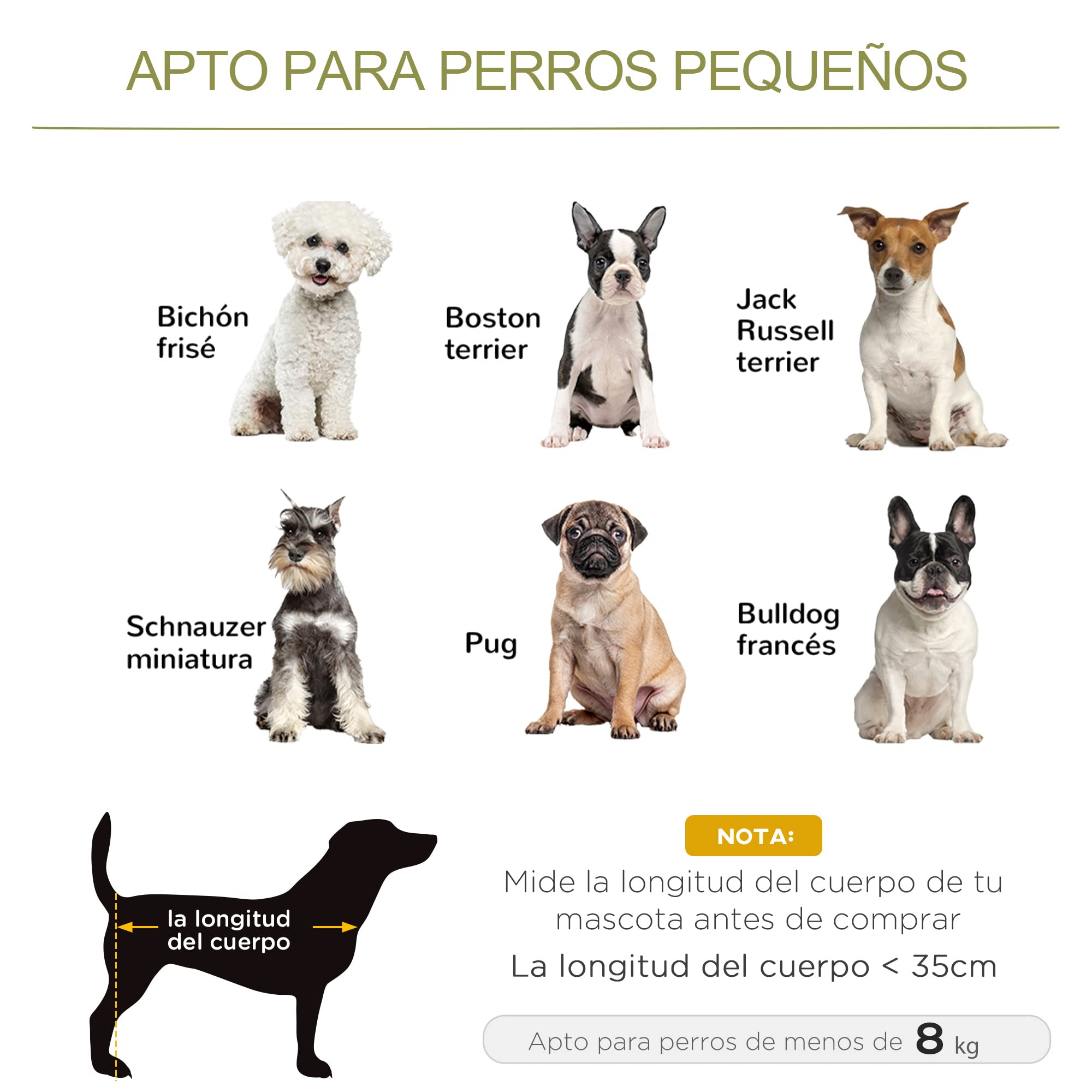 PawHut Sofá Cama para Mascotas Sofá para Perros Gatos con Cojín Acolchado Extraíble Patas de Madera 73 x 58 x 37 cm Terciopelo Latón