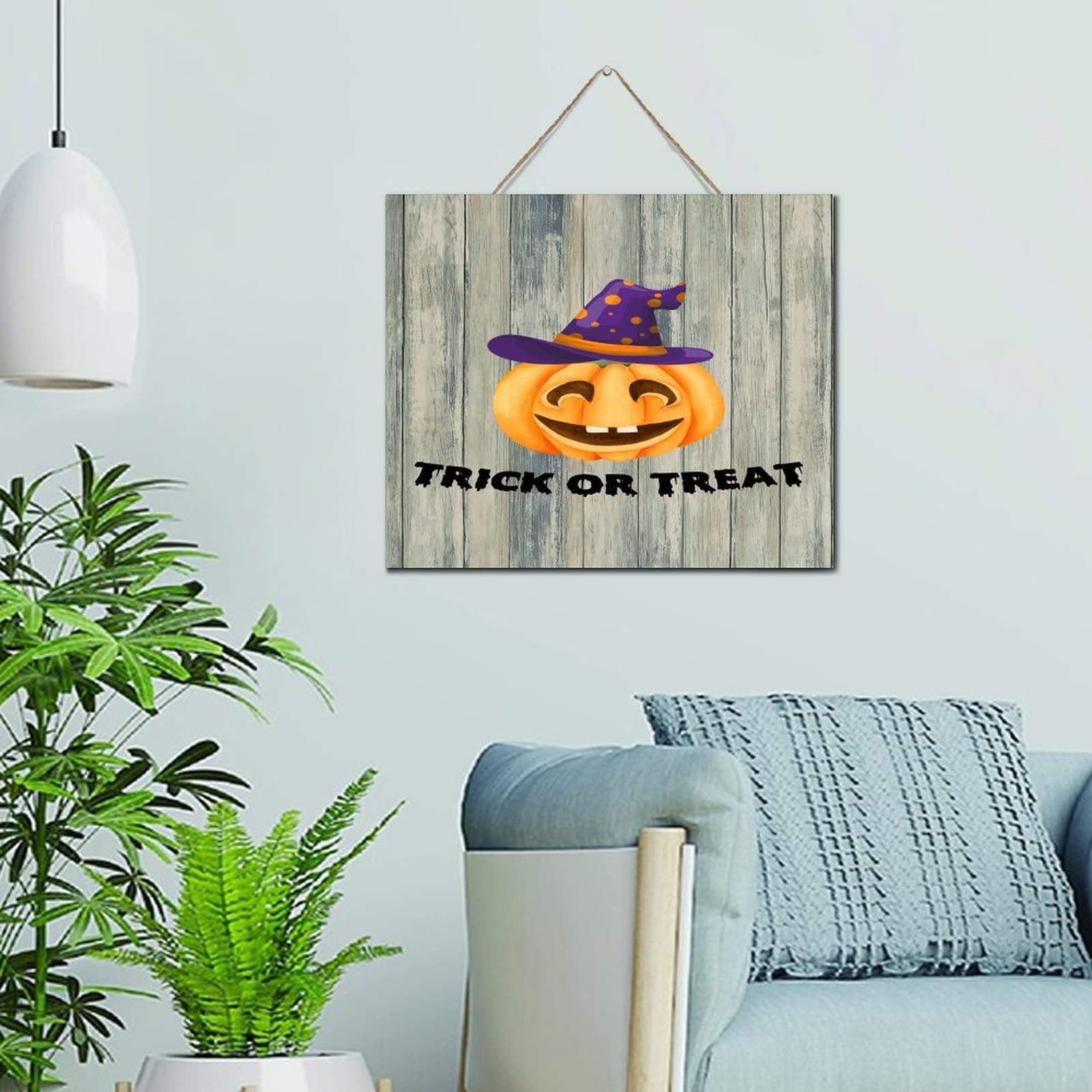 Plaque murale rétro Hocus Pocus pour une ambiance de cabine cosy