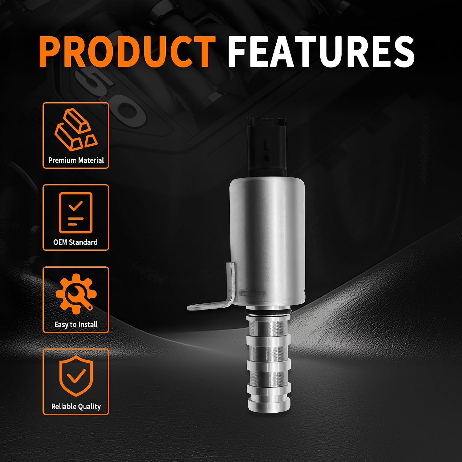 Variable Valve Timing VVT Solenoid Camshaft Position Actuator Fit for 2007-2016 Mini Cooper S Gen2 R55 R56 R57 R58 R59 R60 R61, for 1.6L L4 Engine, Replaces 917-243 11367604292
