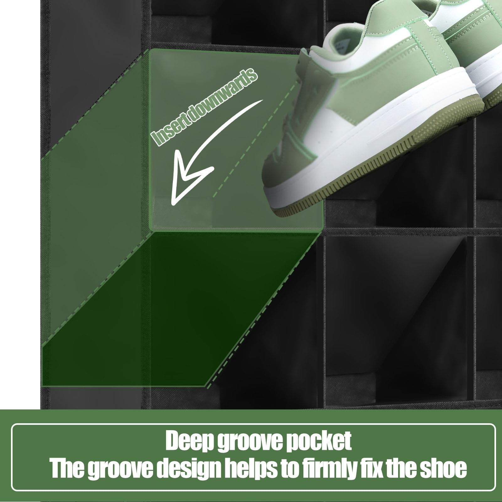 Organizer for scarpe sopra la porta, portascarpe sospeso for armadio