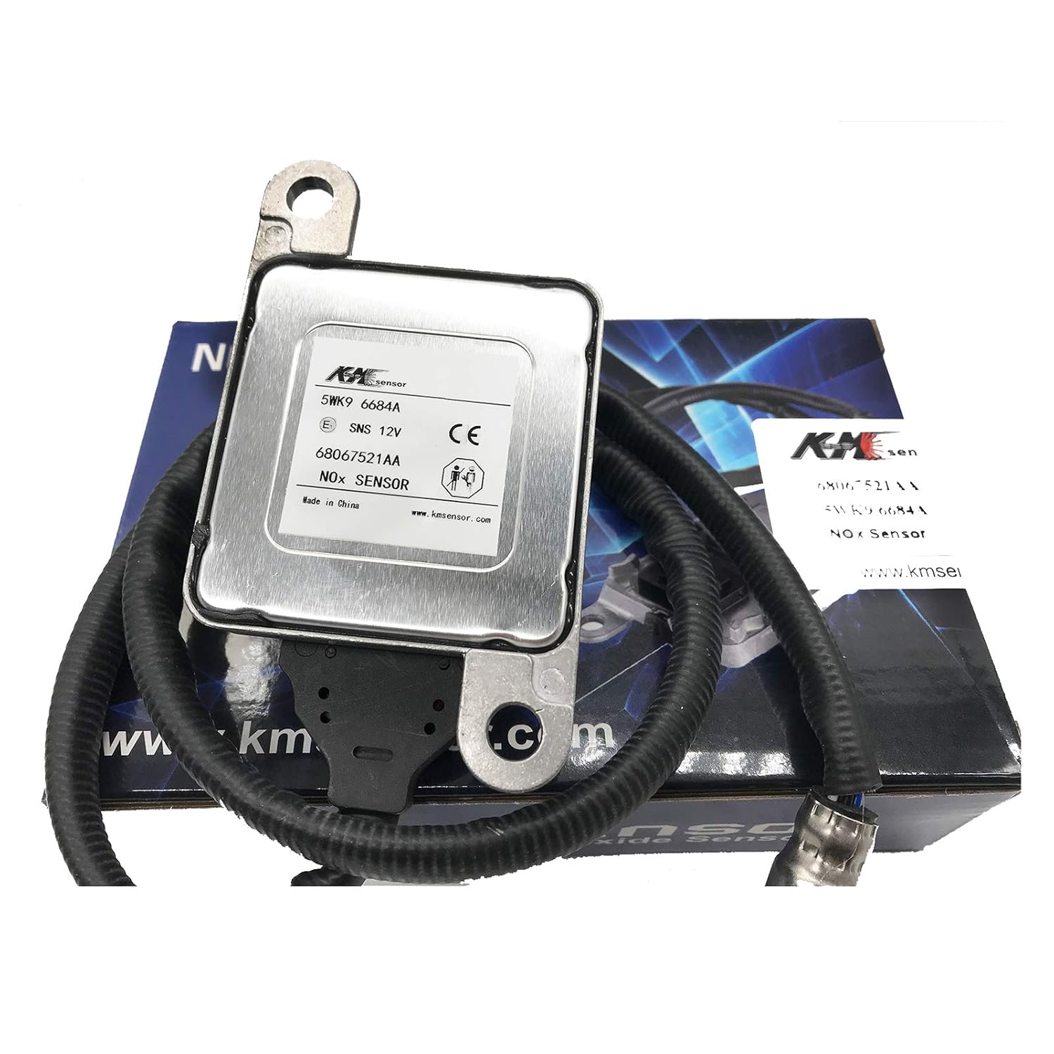 5WK9 6684A Upstream Nitrogen Oxide Sensor NOX Sensor 68067521AA fits Ram 3500 4500 5500 6.7L 11-12 (68067521AA Inlet Upstream, NOx Sensor)