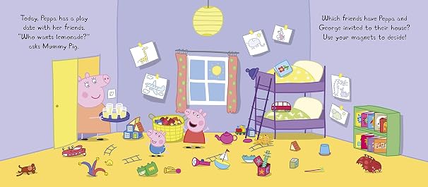 Peppa Pig: Peppas Best Day Ever: Magnet Book