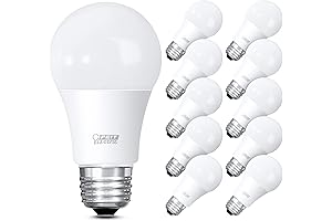 feit electric bulb a19 led light 60w equivalent