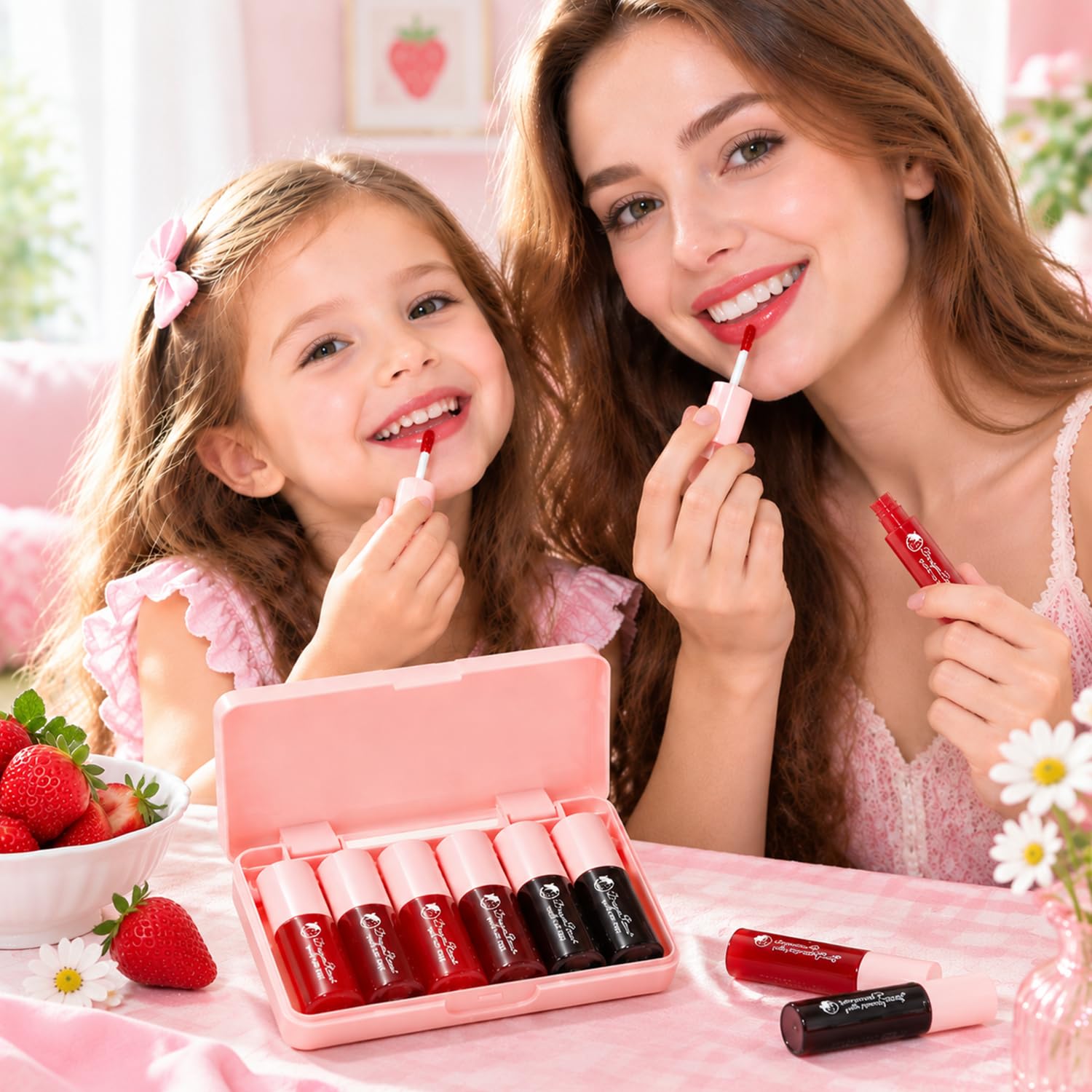 Long-Lasting Lip Stain - Waterproof & Multi-Use -5