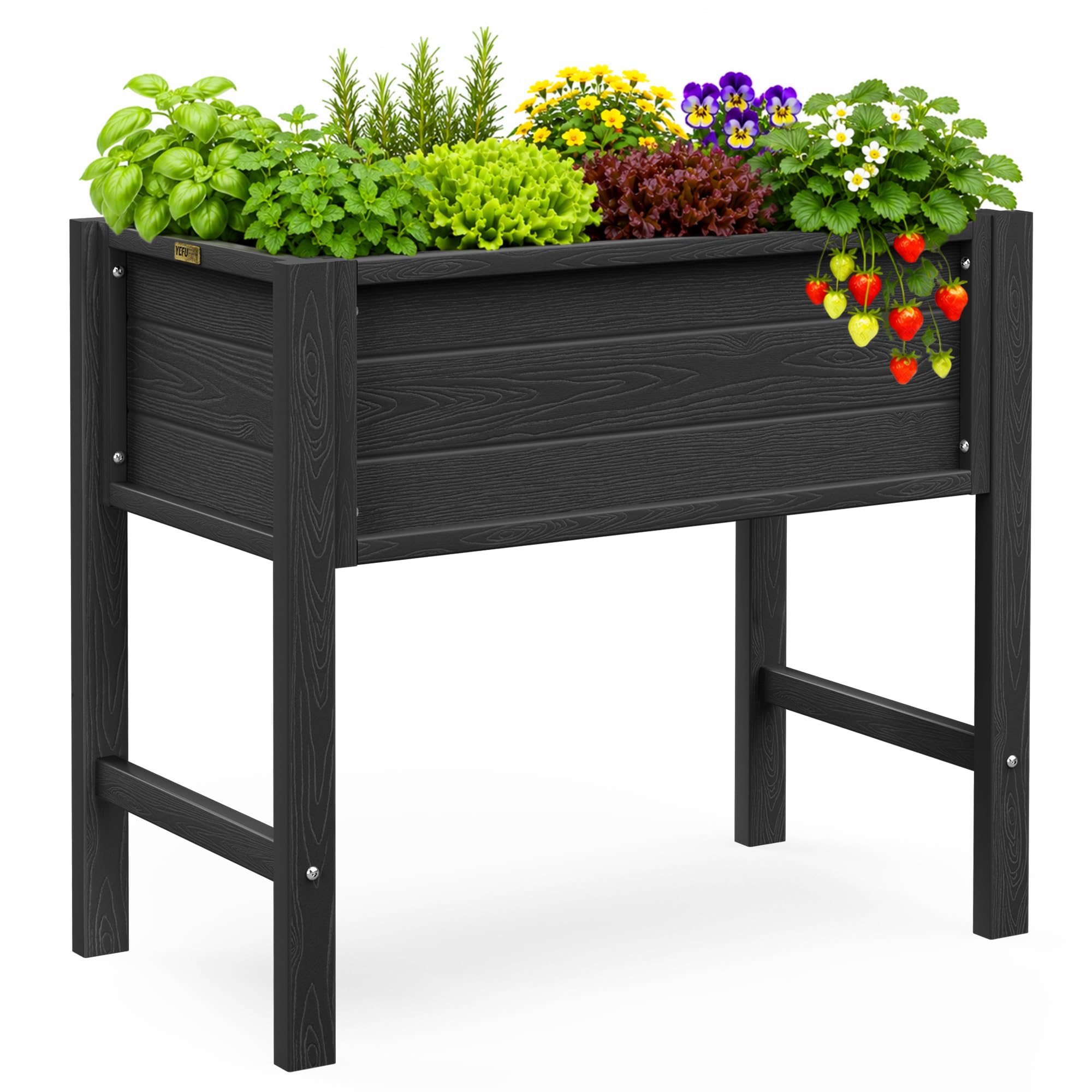 YEFU Compact HDPS Raised Garden Bed