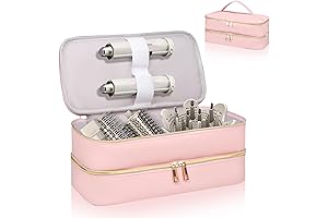 Double-Layer Travel Carrying Case for Shark Flex Style: Optimal Organization for Hair Dryer Attachments