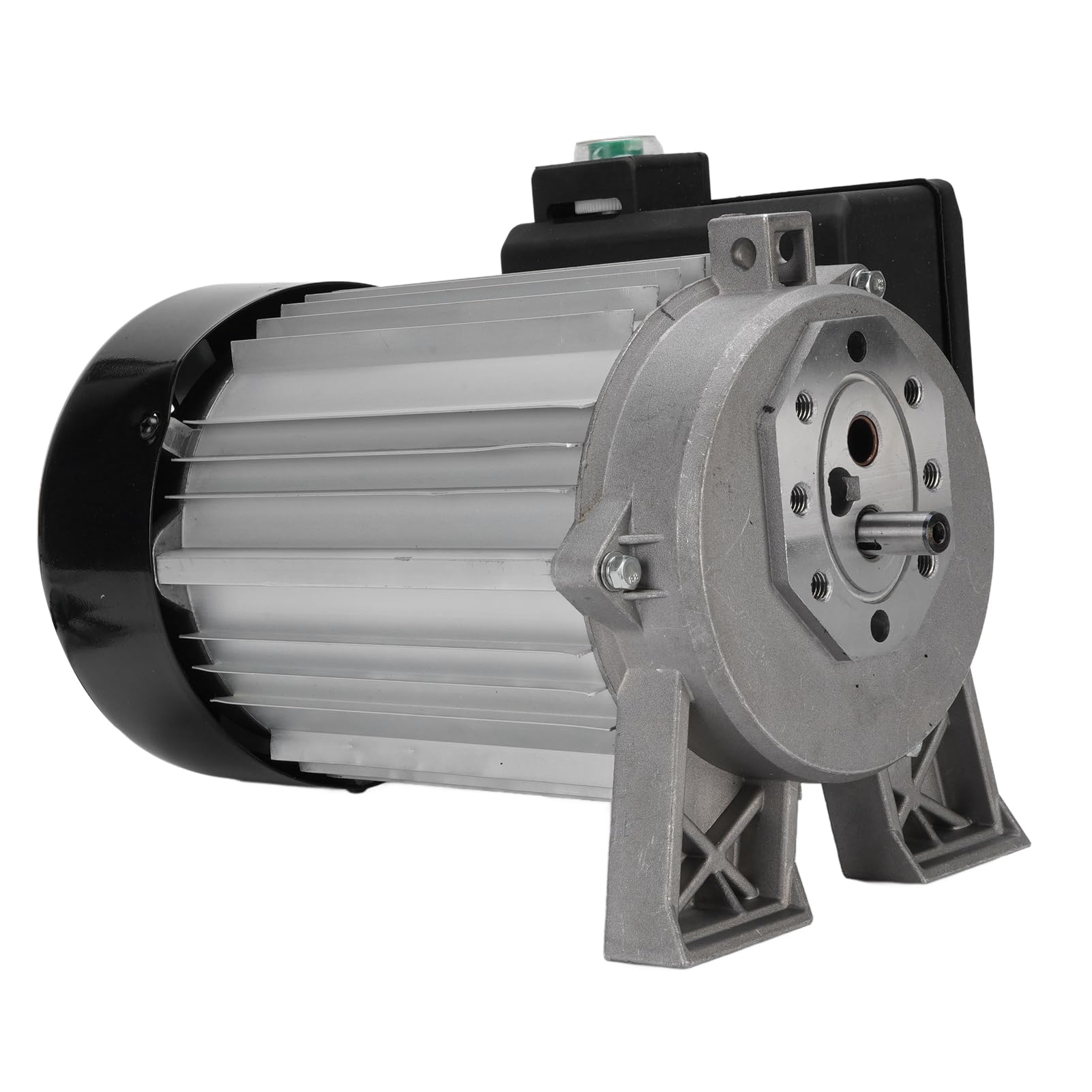 FTVOGUE Motore Spaccalegna Elettrico da 1500 W 2800 Giri/min con Protezione IP54, Piastra Terminale in Acciaio Fuso per Spaccalegna Orizzontali da 4-8 Tonnellate (Spina UE 230V)