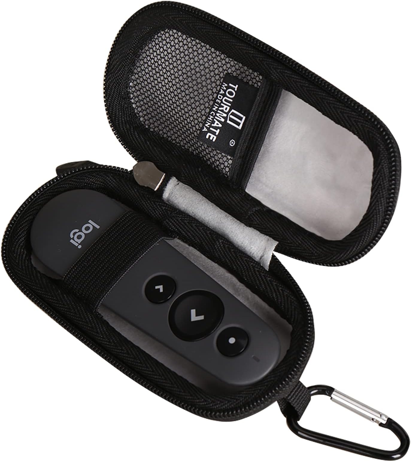 Hard Portable Storage Car Key Case For Logitech R500 R500S Laser Presentation Remote Clicker Pointer, Black