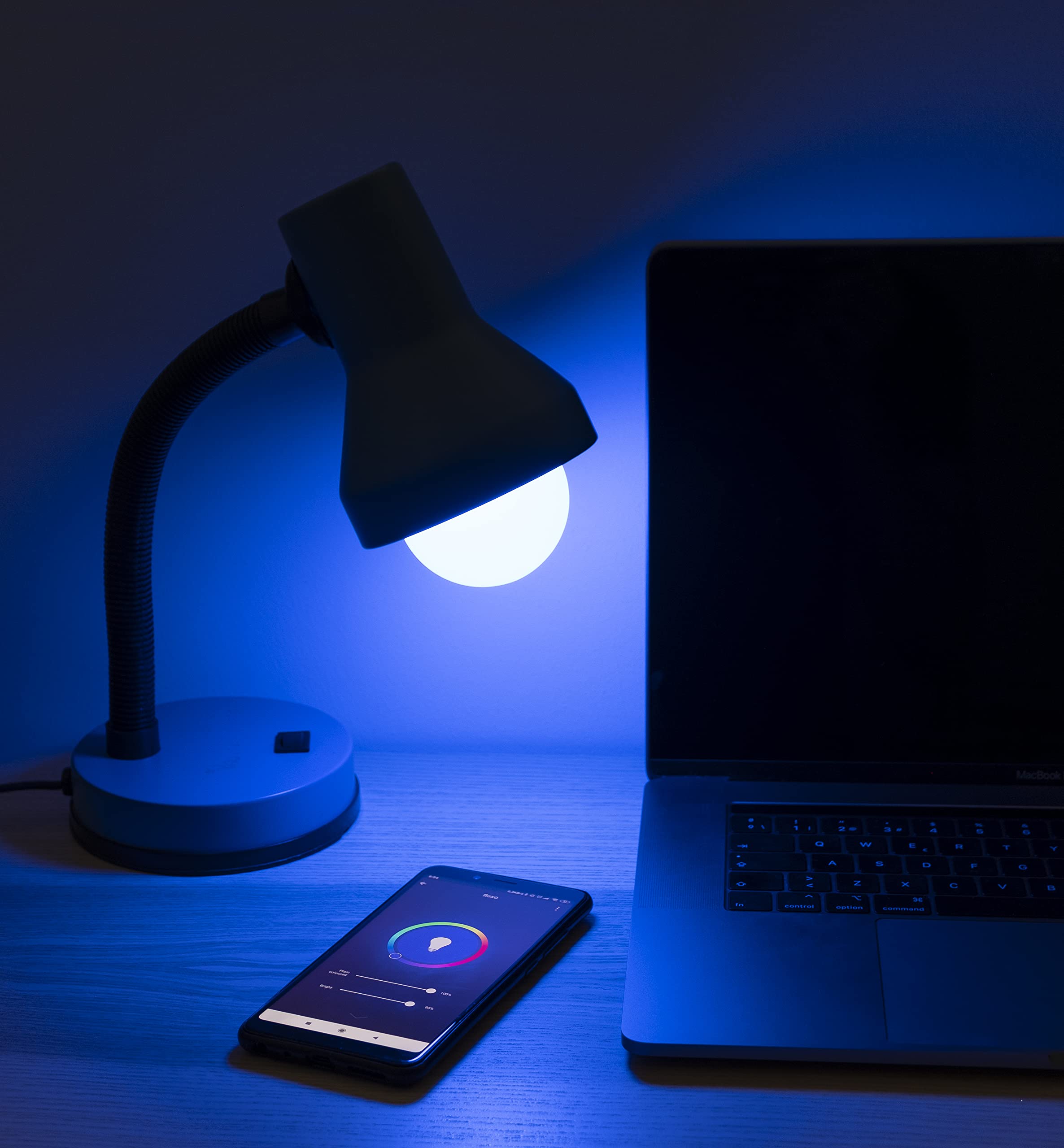 Garza Smarthome - Bombilla LED WiFi CCT + RGB 12w Globo E27 inteligente y programable, cambio de Intensidad + Tonalidad + Color, control por voz y app, Alexa, iOS, Google, Android
