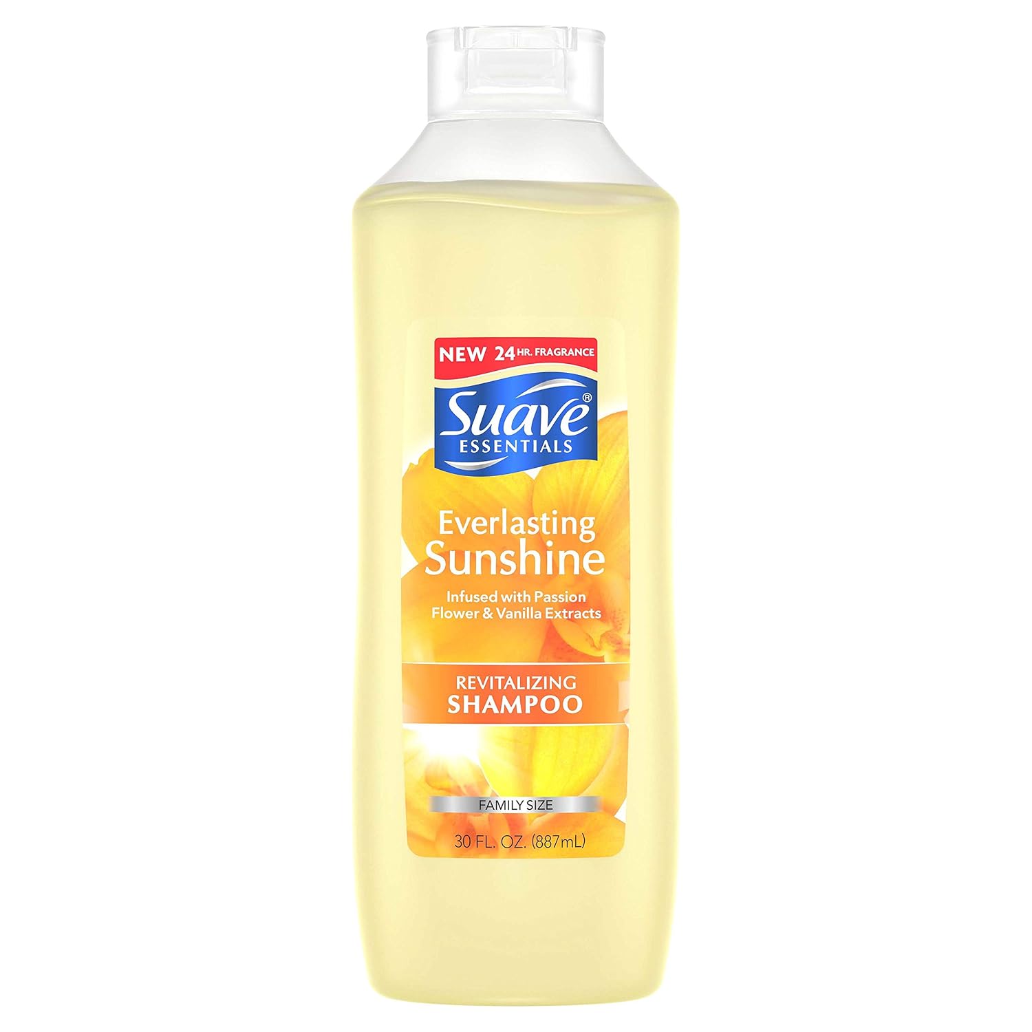 Suave Essentials Shampoo Everlasting Sunshine, 30 Fl Oz, Pack of 6
