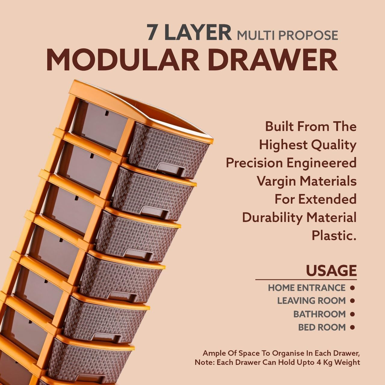 AVZEEGO Modular Drawer System - Organize Your Home! -8
